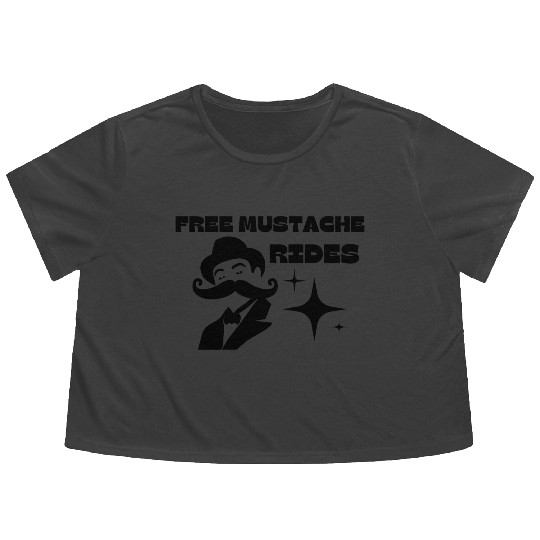 Free Mustache Rides FREE 66 -6 Flowy Cropped Tees
