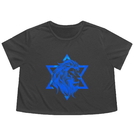 I STAND WITH ISRAEL Flowy Cropped Tees