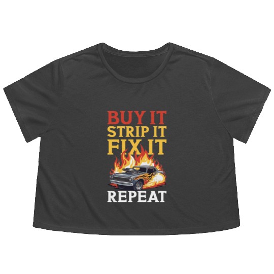 Demo Derby Demolition Derby Demolition Derby Lover Flowy Cropped Tees