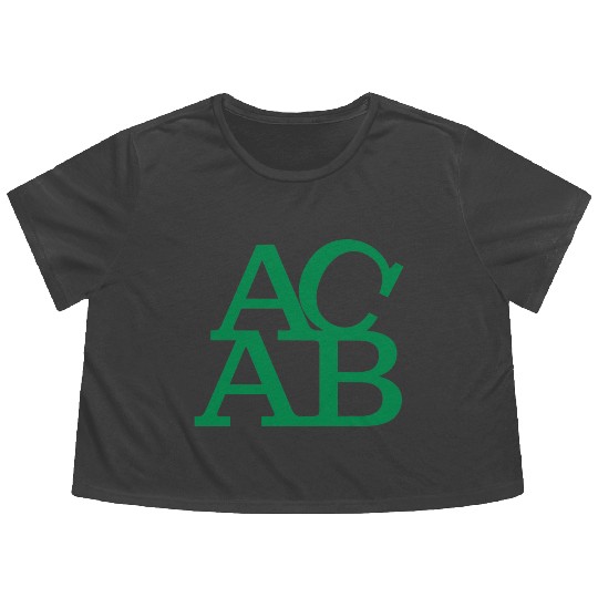 ACAB Celtic Flowy Cropped Tees