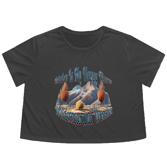 idaho Flowy Cropped Tees