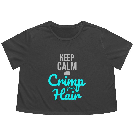 Crimp Your Hair: Embrace '80s Nostalgia and Style Flowy Cropped Tees