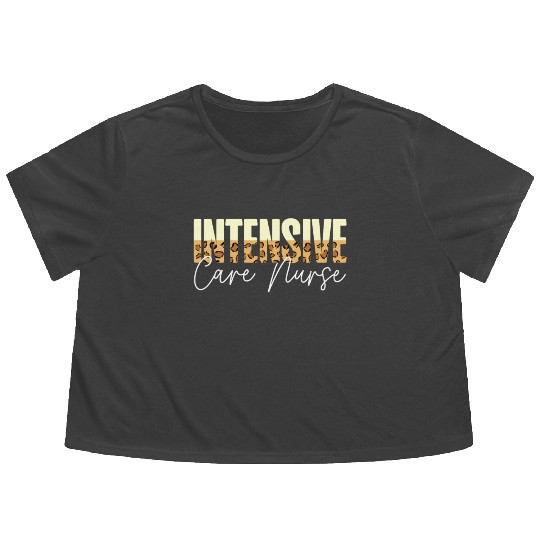 Registered Nurse RN Medical Hospital Healthcare Flowy Cropped Tees