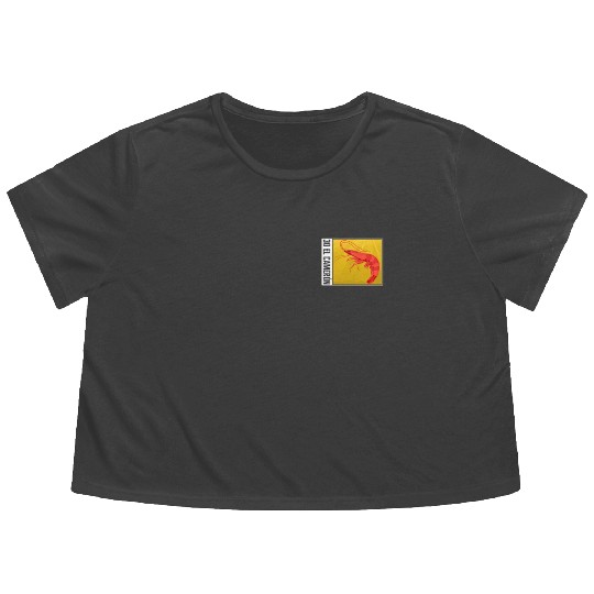 Lottery Flowy Cropped Tees, El Camaron Flowy Cropped Tees, Gift For Lottery