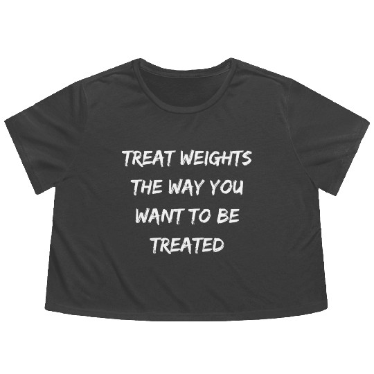 Funny Exercise Fitness Bodybuilding Gym Flowy Cropped Tees