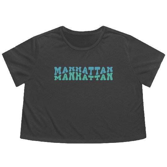 Manhattan Flowy Cropped Tees