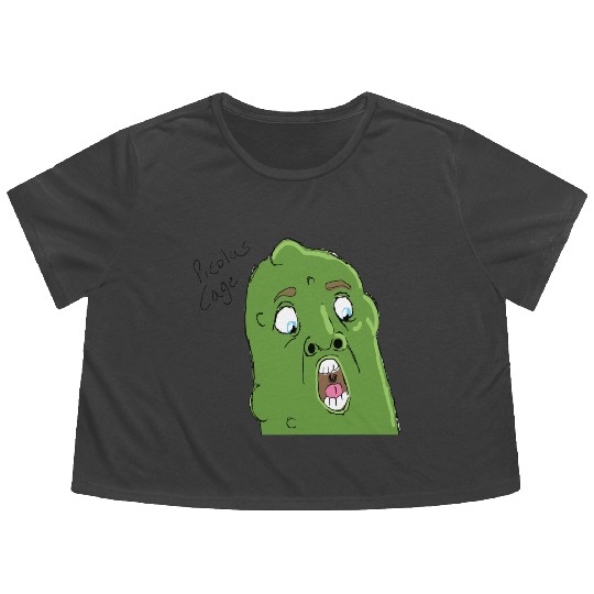 Picolas Cage Flowy Cropped Tees