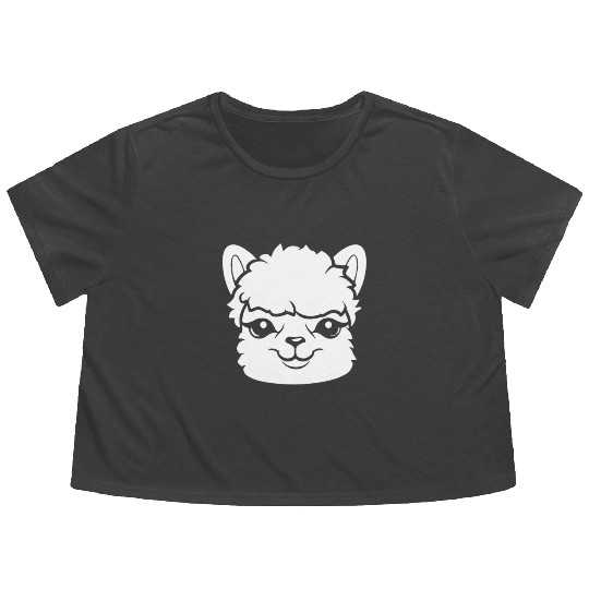 Alpaca Alpaka Flowy Cropped Tees