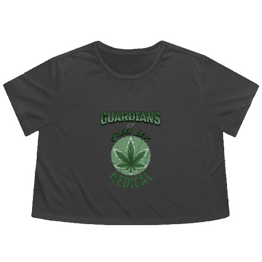 Guardians of Green Life Medical Flowy Cropped Tees