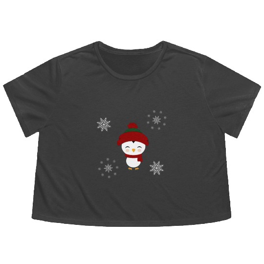 Best gift for winter season for your kid, wife Flowy Cropped Tees