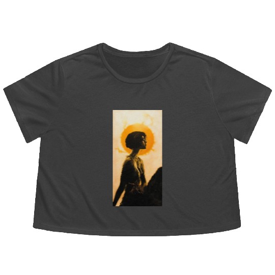 I'LL BACK MANIFEST Flowy Cropped Tees