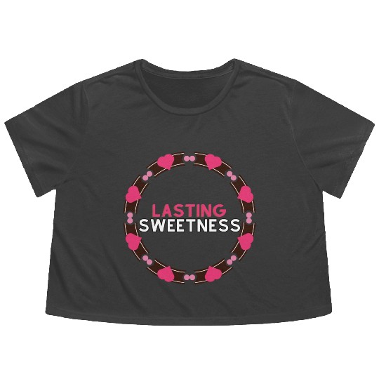 Lasting Sweetness Flowy Cropped Tees