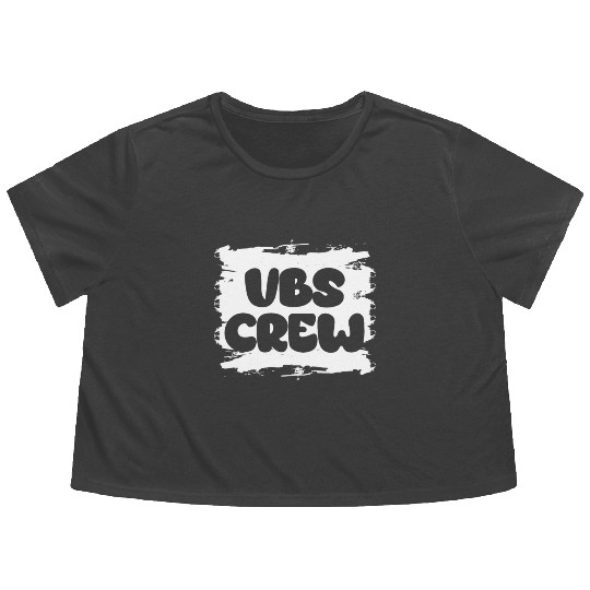 VBS Colorful Bible Vacation School Love Flowy Cropped Tees