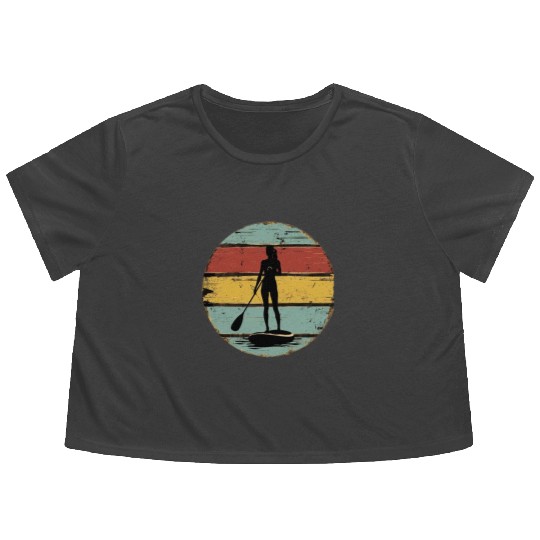 Standup Paddle 3 Flowy Cropped Tees