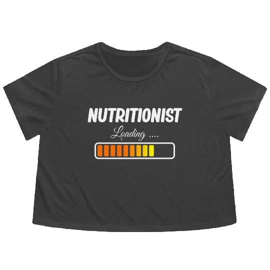 Nutritionist Loading Future Registered Medical Flowy Cropped Tees