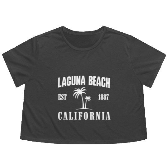 Laguna beach Flowy Cropped Tees