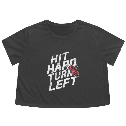 Demo Derby Demolition Derby Demolition Derby Lover Flowy Cropped Tees