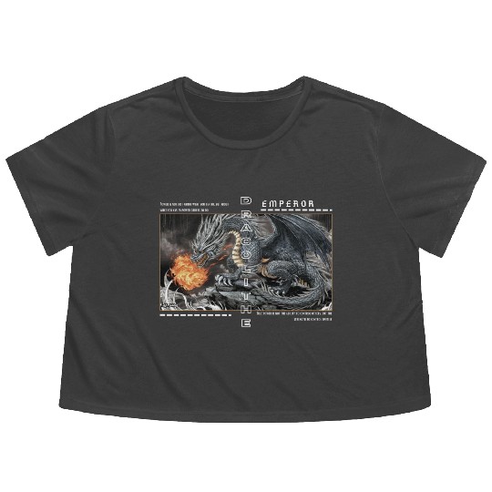 Draco Emperor Flowy Cropped Tees
