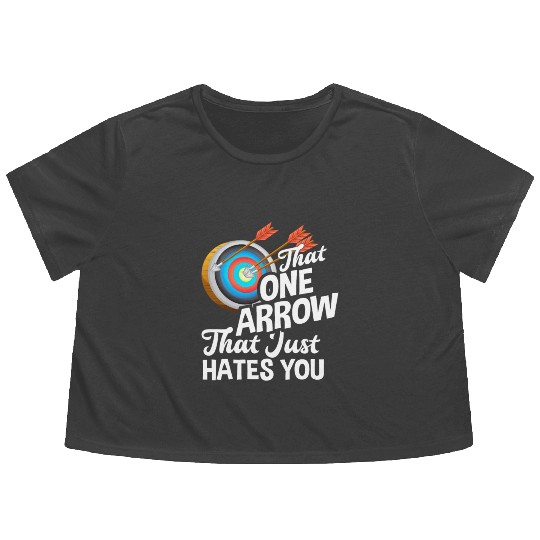 Archery Flowy Cropped Tees