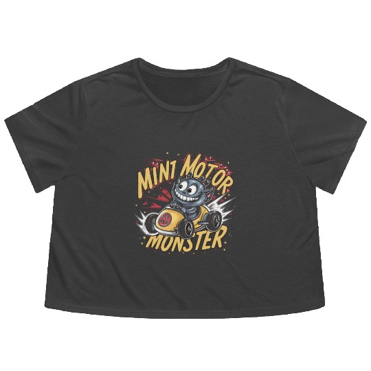 Demo Derby Demolition Derby Demolition Derby Lover Flowy Cropped Tees