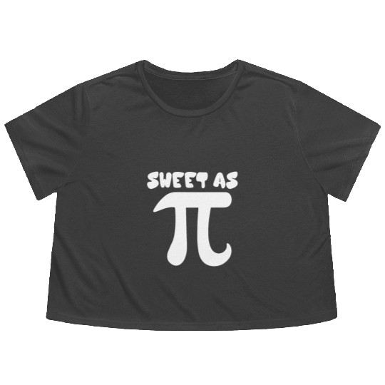 Pi Day Nerd Geek Love Math Pi Symbol Kids Men Flowy Cropped Tees