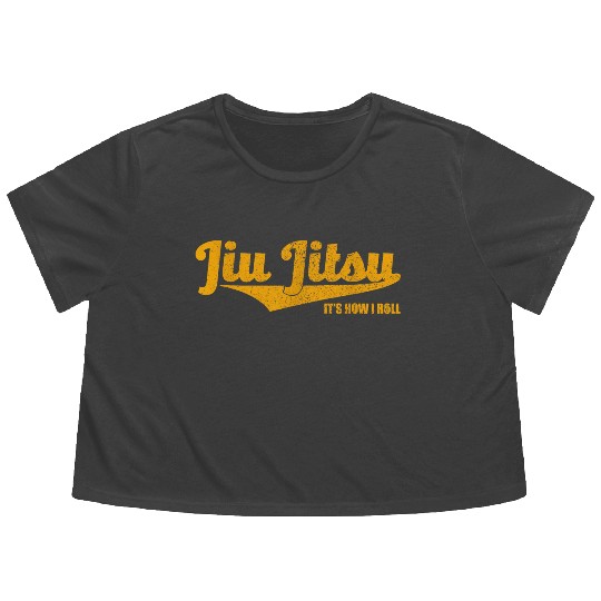Jiu Jitsu It s How I Roll Flowy Cropped Tees BJJ Grappli