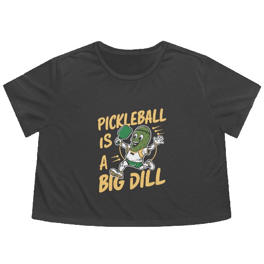 Pickleball Life Passion: Embrace the Sport You Flowy Cropped Tees