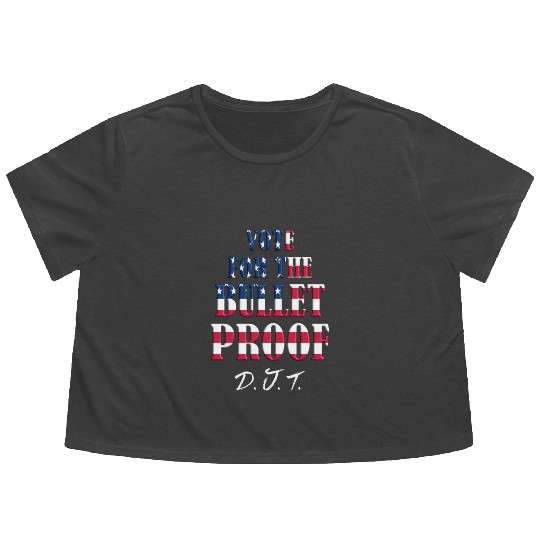 Vote Republican Flowy Cropped Tees