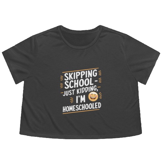 Embrace The Homeschool Journey With Your Flowy Cropped Tees