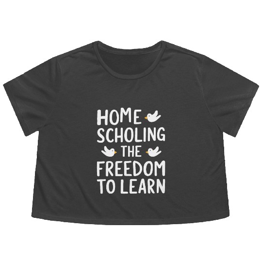 Embrace The Homeschool Journey With Your Flowy Cropped Tees