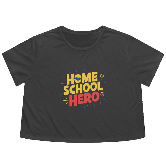 Embrace The Homeschool Journey With Your Flowy Cropped Tees