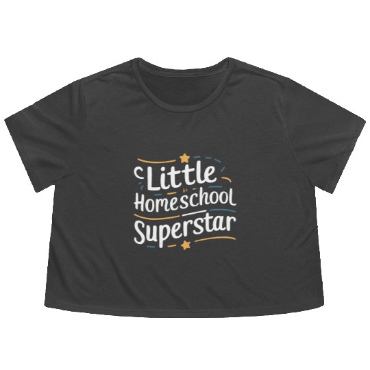 Embrace The Homeschool Journey With Your Flowy Cropped Tees
