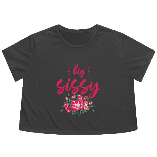 Big Sissy Flowy Cropped Tees