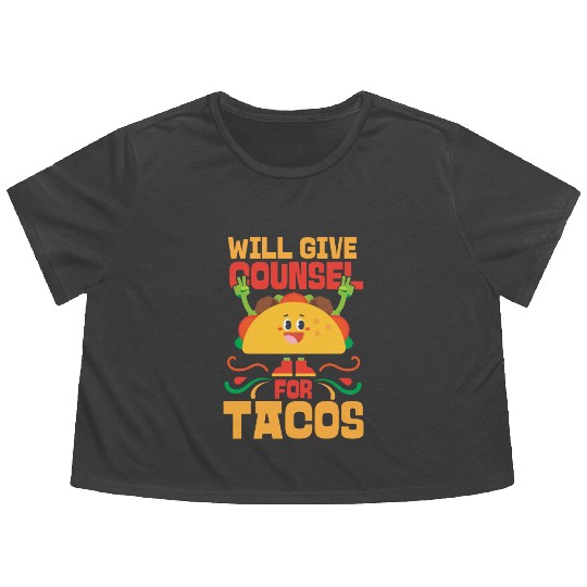 School Counselor Taco Will Give Flowy Cropped Tees