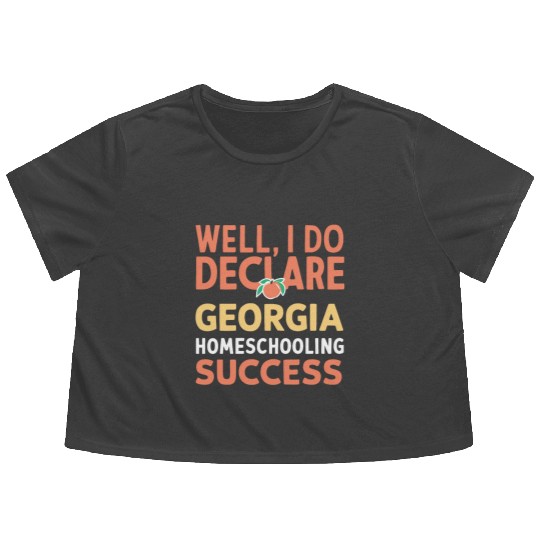 Georgia Homeschool Adventures Georgia Flowy Cropped Tees