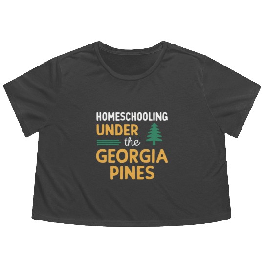 Georgia Homeschool Adventures Georgia Flowy Cropped Tees