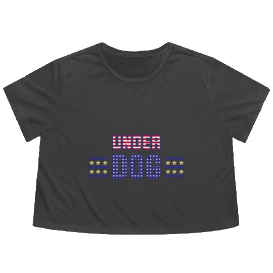 Kamala Harris UnderDog 2024 Presidential Election Flowy Cropped Tees