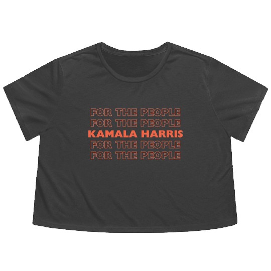 KAMALA HARRIS Flowy Cropped Tees