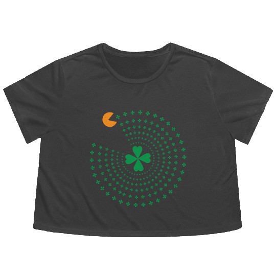 St Patrick Pacman Flowy Cropped Tees