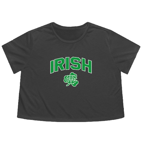 IRISH WEST CATHOLIC Flowy Cropped Tees
