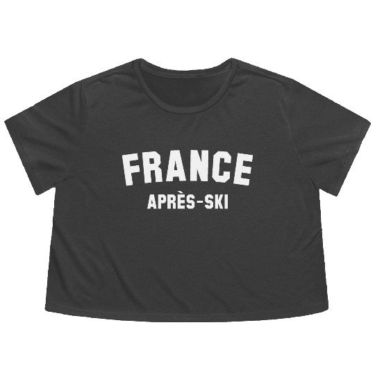APRES-SKI France Flowy Cropped Tees