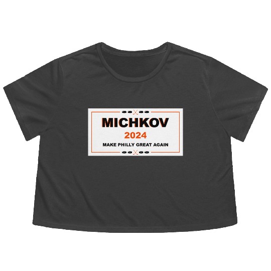 Michkov Make Philly Great Again 2024 Flowy Cropped Tees