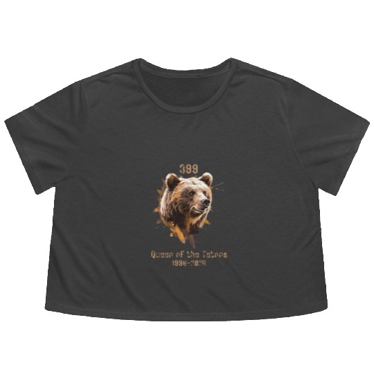 399 Queen of the Tetons National Park 1996 2024 Flowy Cropped Tees
