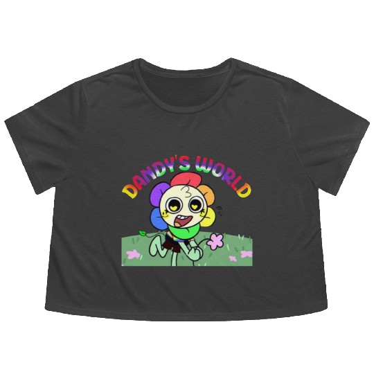 Dandy s World Costume For Kids And Adults Flowy Cropped Tees