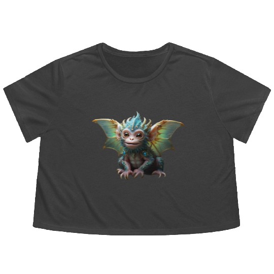 Flying Monkey Flowy Cropped Tees