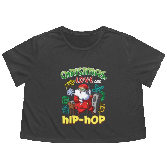 Christmas, Love & Hip Hop, Santa’s Holiday Look Flowy Cropped Tees