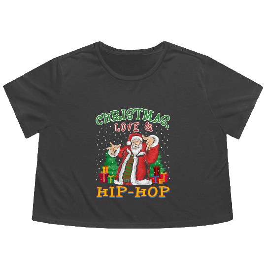 Christmas, Love & Hip Hop, Santa’s Holiday Look Flowy Cropped Tees