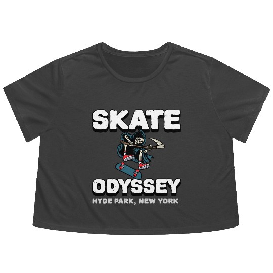 Skate Odyssey – Hyde Park Skate Shop Flowy Cropped Tees