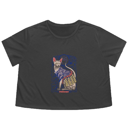 Japanese Car | premium Design | Flowy Cropped Tees