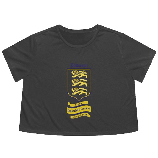 Patterson Underground Heraldic Shield Light Flowy Cropped Tees